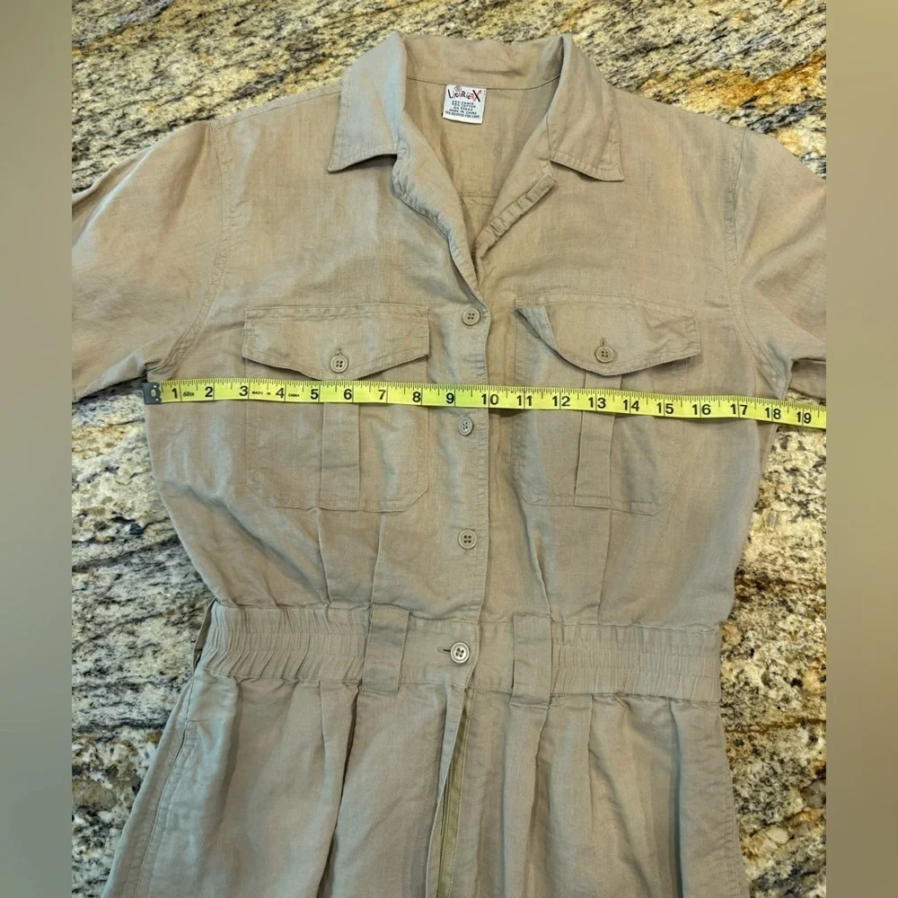 LicoRiceX Vintage Romper Khaki Women’s Size Small